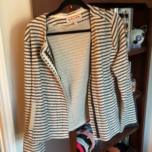 Zip up blazer jacket